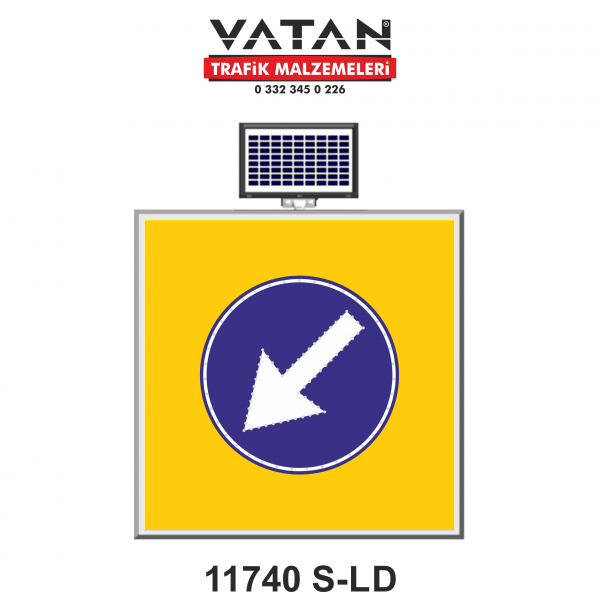 SOLAR LED'Lİ GÜNEŞ ENERJİLİ LEVHA