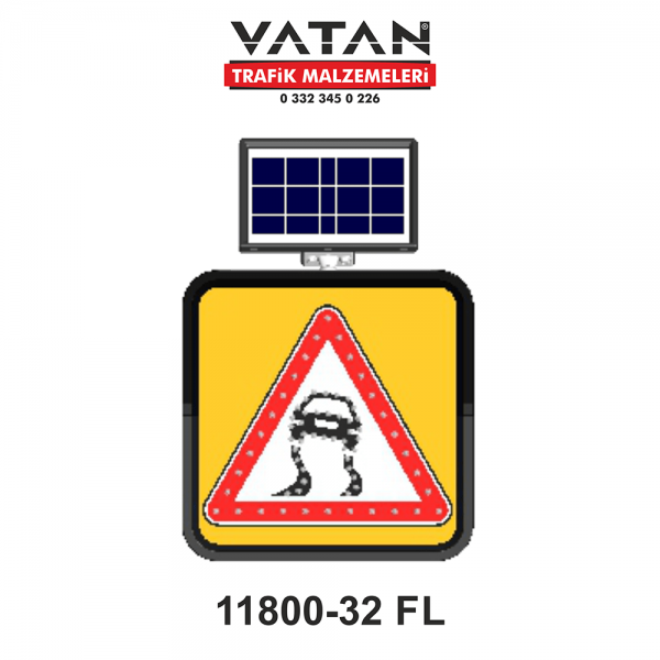SOLAR LED'Lİ GÜNEŞ ENERJİLİ LEVHA