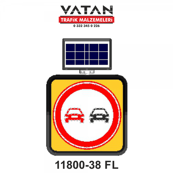 SOLAR LED'Lİ GÜNEŞ ENERJİLİ LEVHA