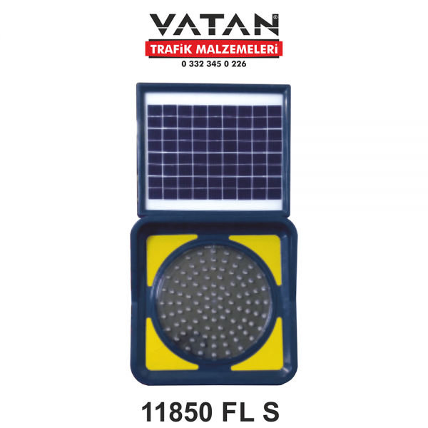SOLAR LED'Lİ FLAŞÖR LAMBA 11850 FL S