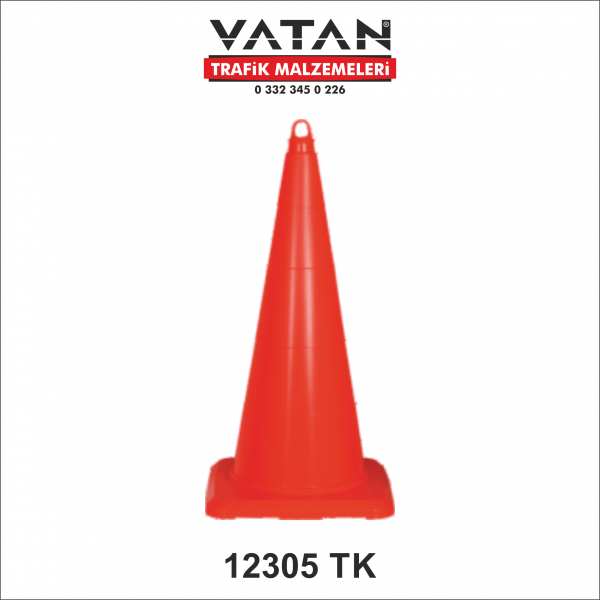 PVC TRAFİK KONİSİ 75 CM