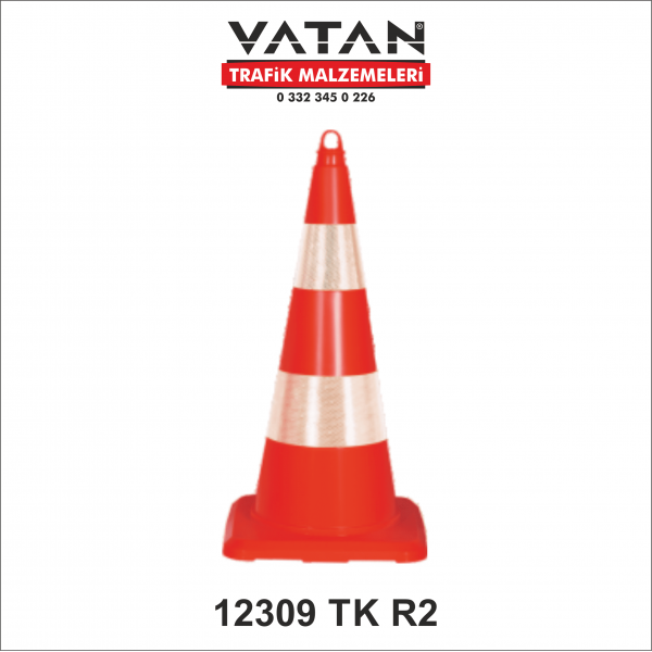 PVC TRAFİK KONİSİ 75 CM