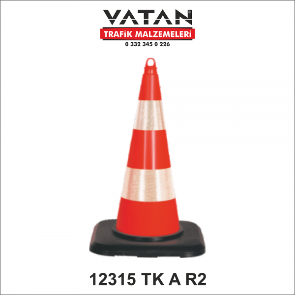 PVC TRAFİK KONİSİ 75 CM