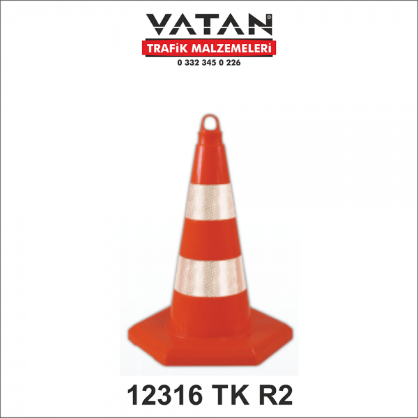 PVC TRAFİK KONİSİ 50 CM
