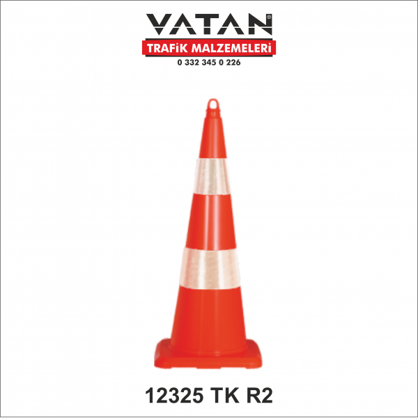 PVC TRAFİK KONİSİ 90 CM