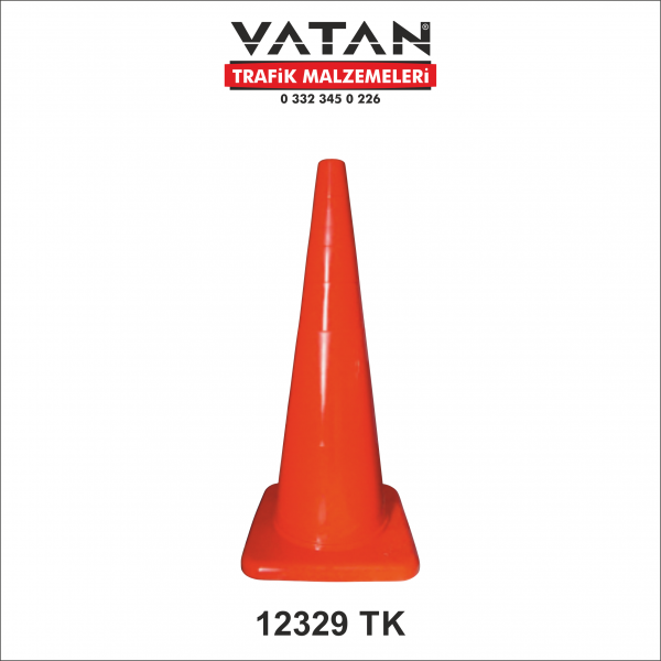 PVC TRAFİK KONİSİ 90 CM