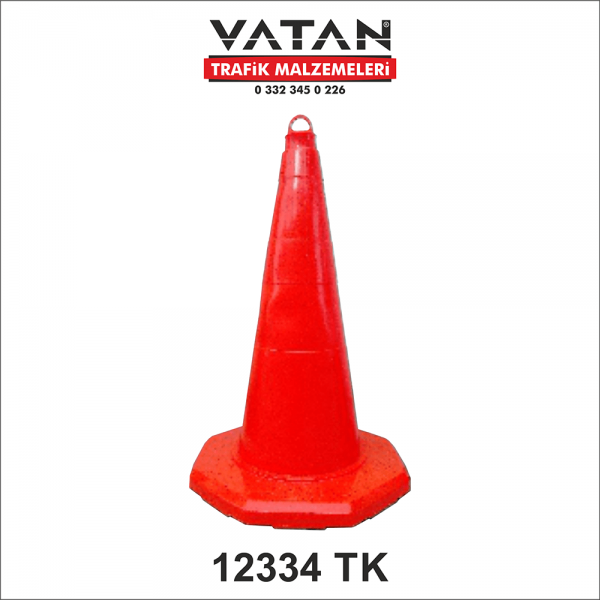 PVC TRAFİK KONİSİ 60 CM
