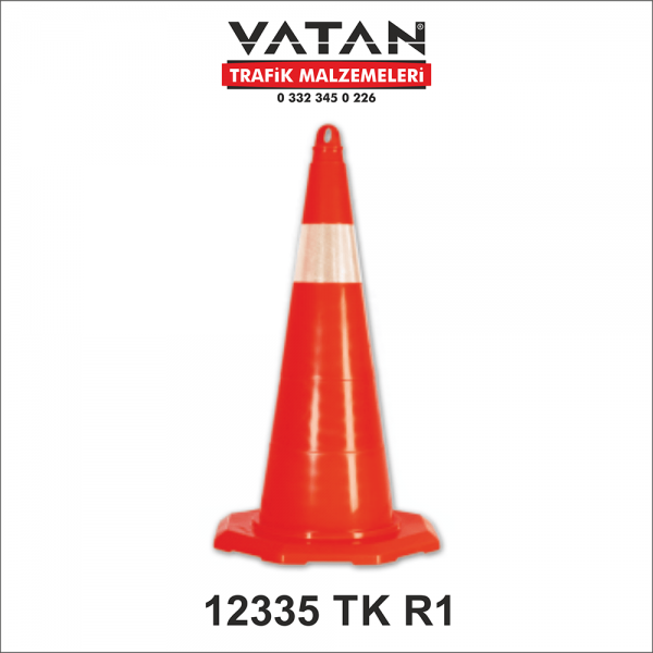 PVC TRAFİK KONİSİ 70 CM