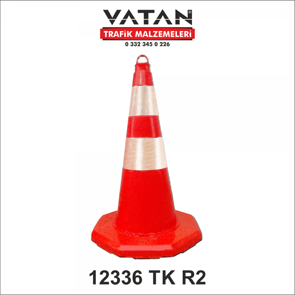PVC TRAFİK KONİSİ 60 CM