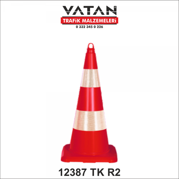 TPE TRAFİK KONİSİ 75 CM