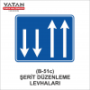 B-51c ŞERİT DÜZENLEME LEVHALARI