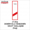 T-30a DEMİRYOLU GEÇİDİ YAKLAŞIM LEVHALARI (Sağ)