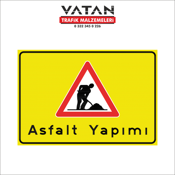 YB-1b YAPIM-BAKIM BİLGİ LEVHASI (Asfalt Yapımı)