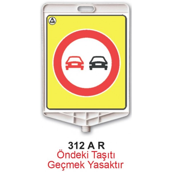 Dikdörtgen Uyarı Levhası 312 AR