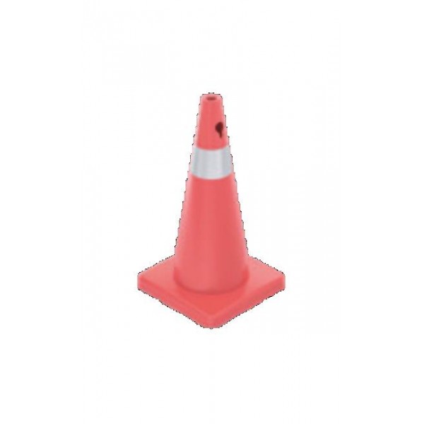 73 cm PVC Trafik Konisi (Tek reflektifli) - Dörtgen