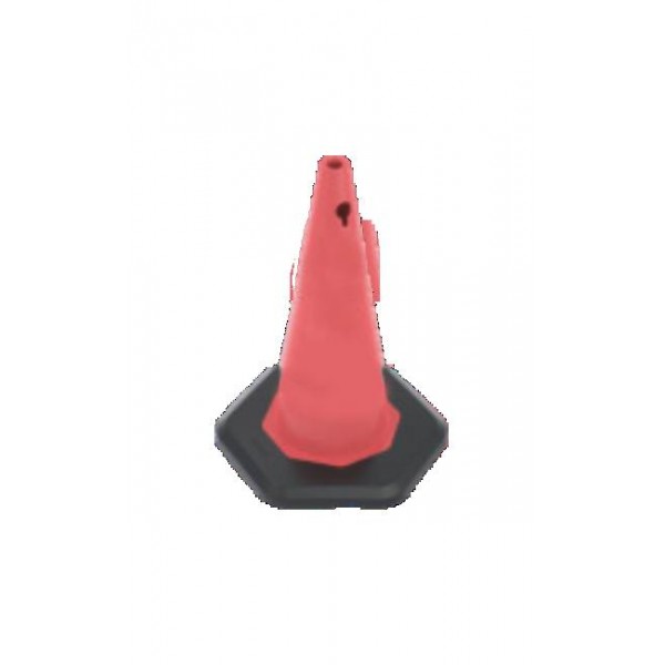 73 cm Ağırlıklı PVC Trafik Konisi (Reflektifsiz)